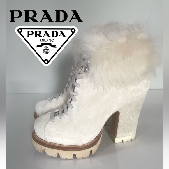 AUTHENTIC PRADA WINTER BOOTS - Picture 1 of 10